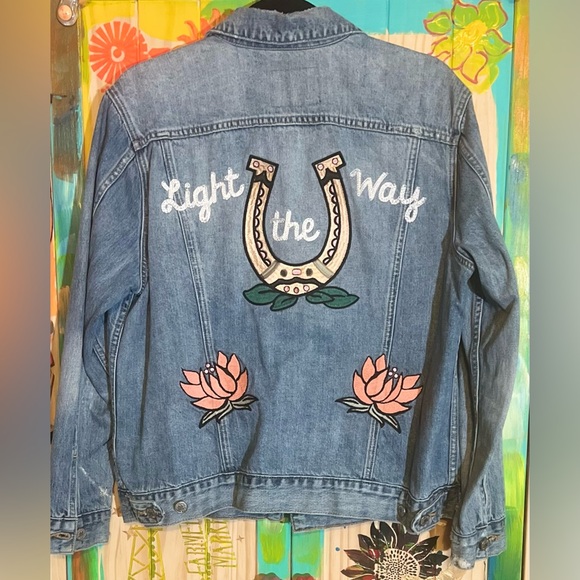 Lucky Brand Blue Denim Jacket - Picture 2 of 3